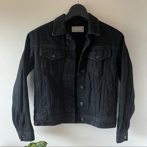 Everlane Black Denim Jacket